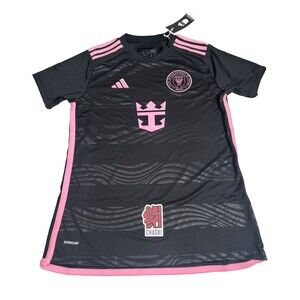 Adidas Inter Miami CF MLS 2023 La Noche Jersey soccer Women Large IS4875 futbol